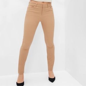 NWT GAP Signature Skinny Ankle Trousers in Tan Size 4 Tall